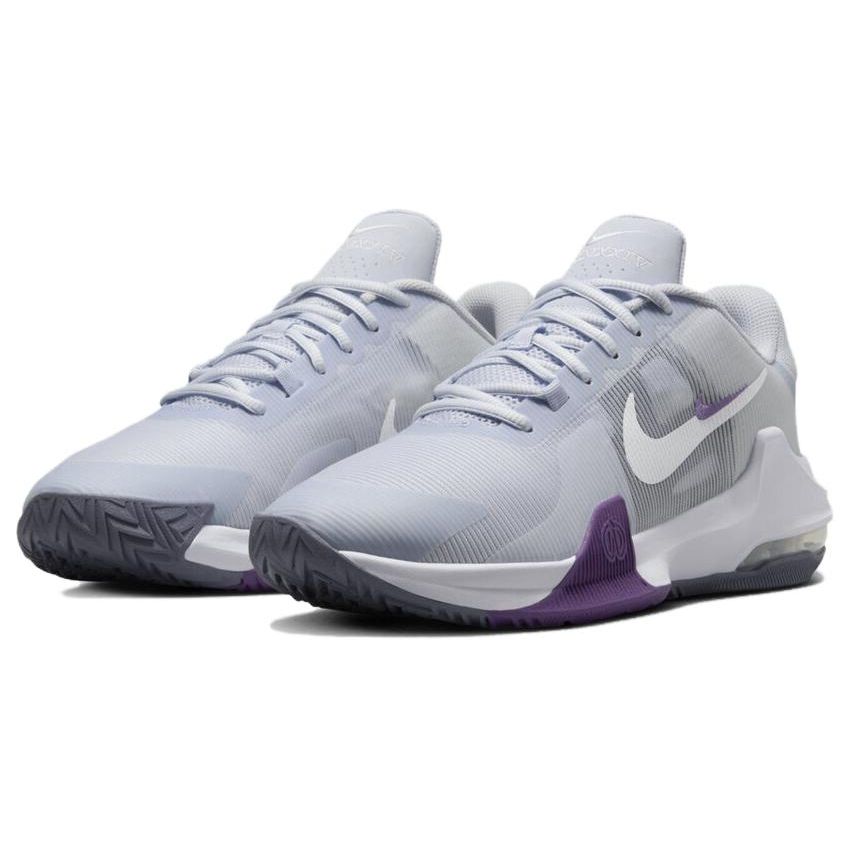 Nike Air Max Impact 4 Football Grey Barely Grape Мужские кроссовки Белые платиново-фиолетовые светло-карбоновые DM1124-010
