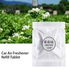 10Pcs PE Car Aromatherapy Tablets Refresh Your Ride with Customizable Fragrances Easy Install Scratch Free for All Car Models