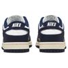 Nike Dunk Low Vintage темно-синие женские кроссовки сине-белые Midnight-Navy DD1503-115