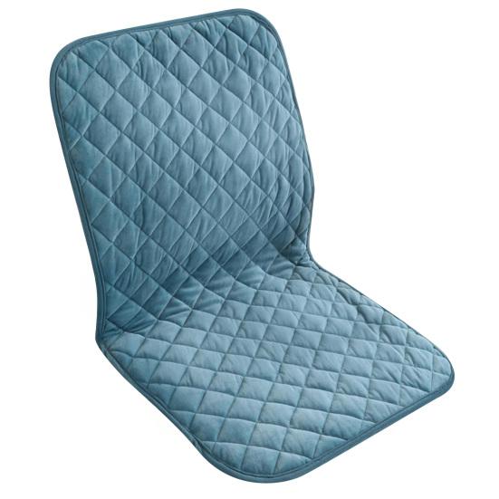 Plush Seat Cushion with Adjustable Design Soft Comfortable Chair Pad Removable Foldable Backrest Cushion