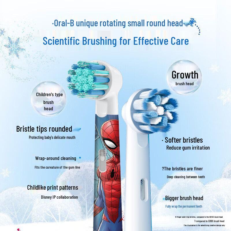 Oral-B Kids Electric Toothbrush, Ages 8-12, Frozen Edition