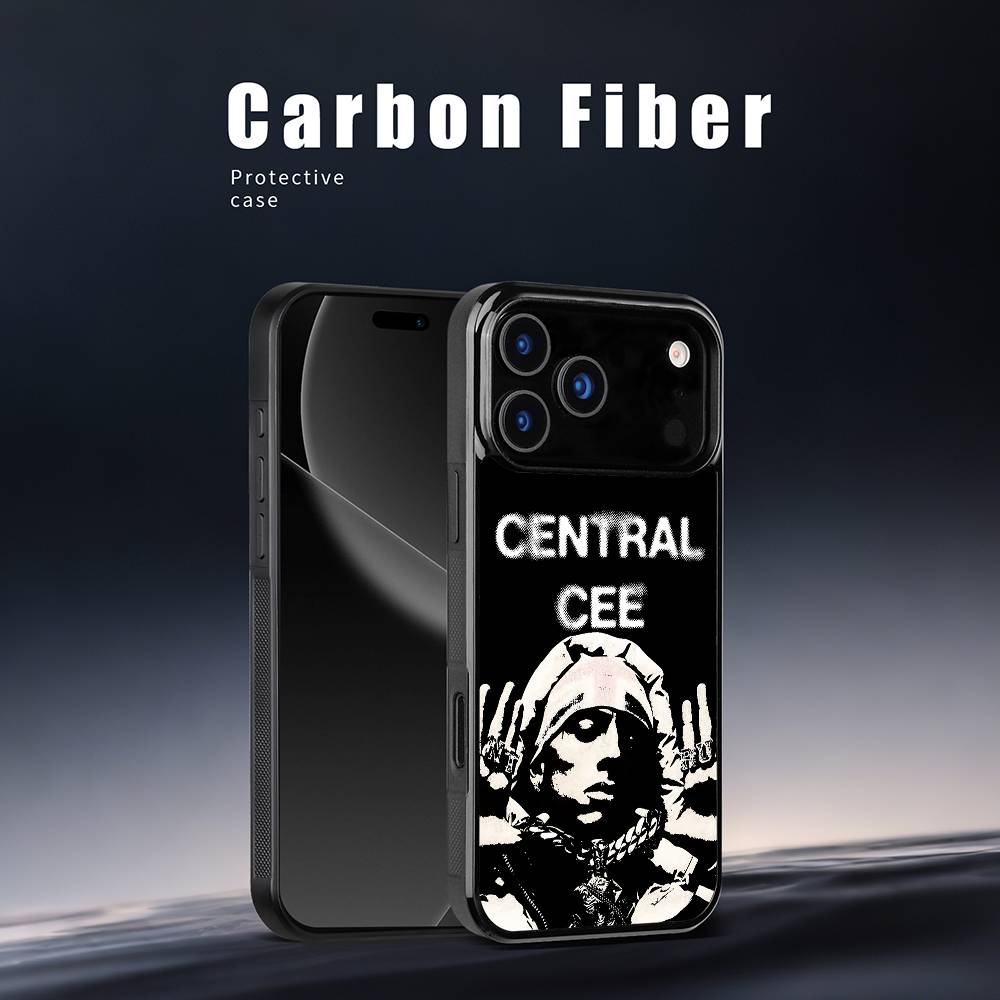 Чехол для телефона Singer C-Central C-Cee для iPhone 17 16 15 14 13 12 11 Pro Max Mini Plus Жесткий Зеркальный Funda