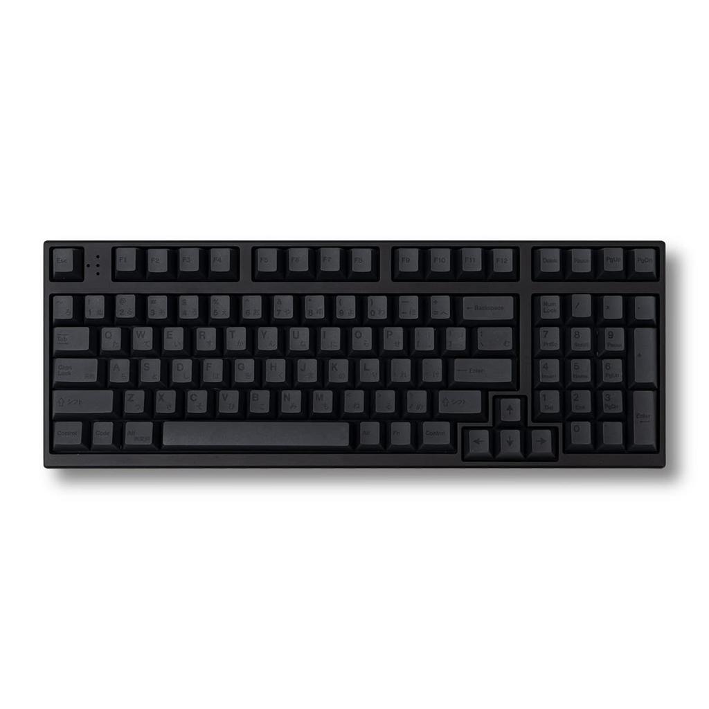 PBT Japanese Gray Keycaps, 144 Keys, Cherry Profile, DYE-Sub Custom Minimalist Keycaps, 61, 64, 68, 84, 87 Keys, for Cherry Gateron MX Switches and