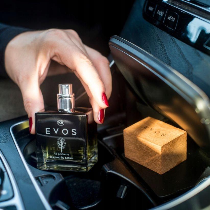 K2 Evos Boss Zapach Zawieszka +Perfumy Męskie Do Samochodu Auta Samochodowy