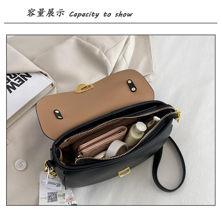 IELGY Женская корейская версия модной темпераментной сумки через подмышку, модная универсальная женская сумка-мессенджер через плечо