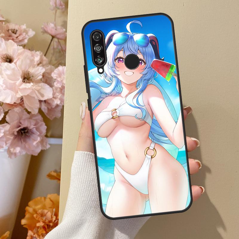 Genshin Impact Sexy Cute Girl For Huawei Nova 7i 8i 11i 12i 12s Y73 Y70 Y90 Y60 Y72 Y61 Y91 9 10 SE P30 Pro P40 Lite Case
