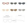 Vintage Oval Sunglasses Women Fashion Sun Glasses for Female Sexy Ladies Small Frame Round Eyewear