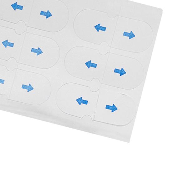 60 шт. невидимая лента для подтяжки лица, дышащая, водонепроницаемая, долговечная, формирователь лица, подтягивающий пластырь для похудения, инструменты для мгновенного макияжа