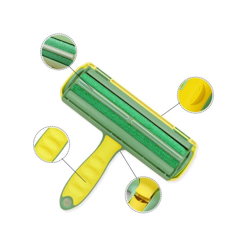 Щетка-ролик для домашних животных для чистки собачьей шерсти, липкого дивана, ковра, удаления шерсти для кошек, чистящие средства