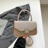 New foreign style versatile commuter simple messenger bag 2025 summer fashion temperament design sense portable small square bag women