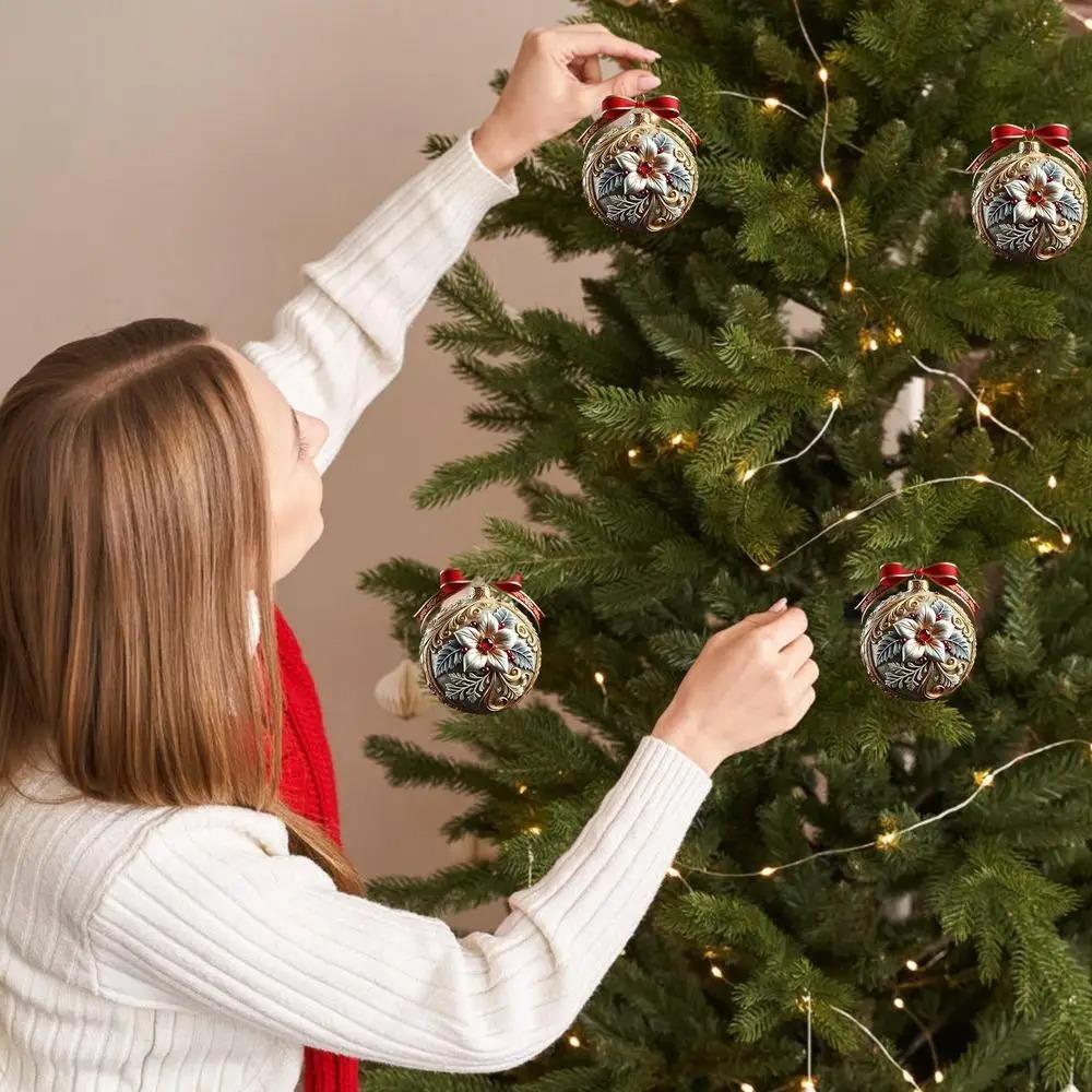 Fairy Tale Planet Christmas Tree Decoration Acrylic Flat Acrylic Hanging Decoration  Holiday Party