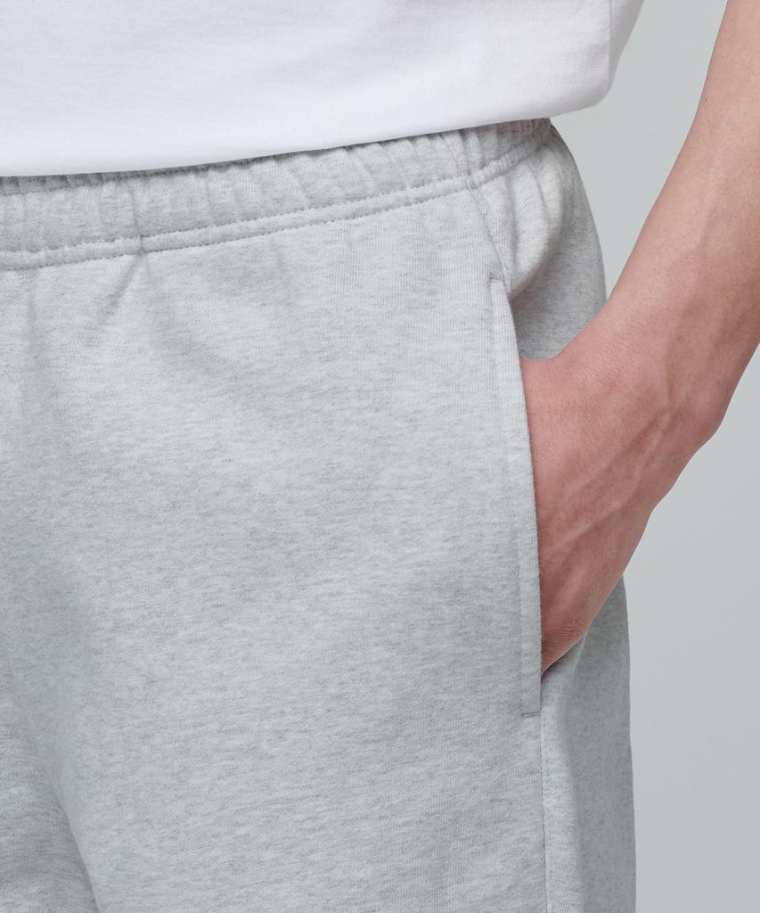 MUSINSA STANDARD Heavyweight Sweatpants [Melange Light Grey]