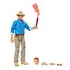 Mattel Jurassic World Jurassic Park Amber Collection Ray Arnold Figure Doll with Working Joints 8 and GWP81 [Dinosaur Toy] [Ages Up]