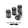 Hub Caps 4Pcs Car LOGO Tire Valve Cap Waterproof Auto Accessories For Alfa Romeo Giulietta GT 159 147 156 Mito Brera Giulia SpidEP3 