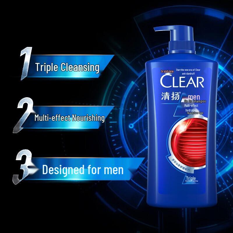 Clear Men Multi-Effect Hydrating Anti-Dandruff Shampoo