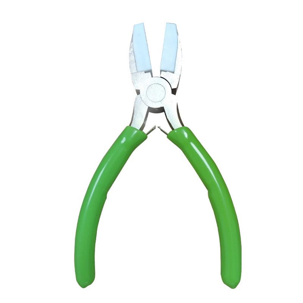 Nylon Jaw Flat Nose Pliers Chain Nose Plier Jewelry Making Tool for DIY Projects