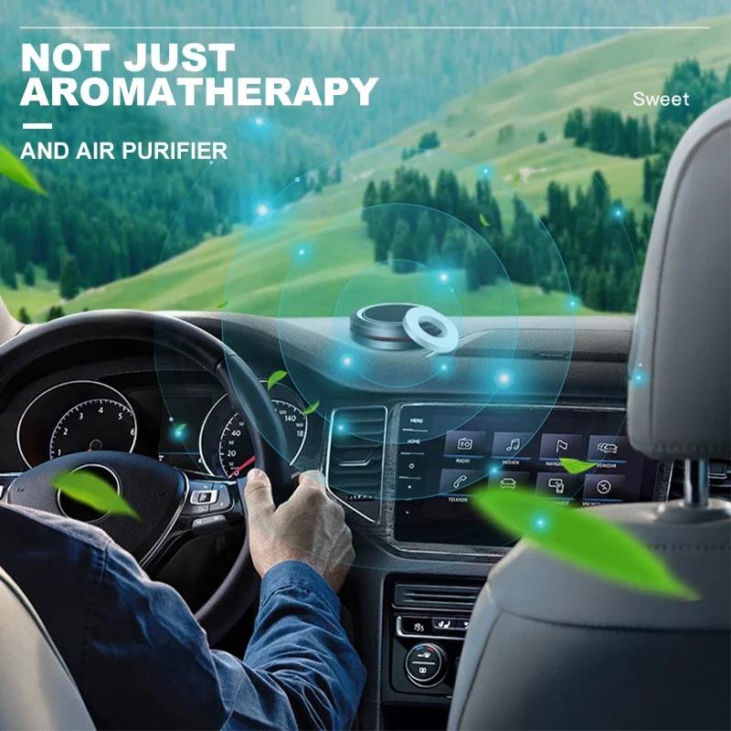 1Pcs Car Interior Air Freshener Air Purifier Perfume for Mitsubishi Lancer ASX L200 Ralliart 10 3 9 EX Outlander Center Hub Cap