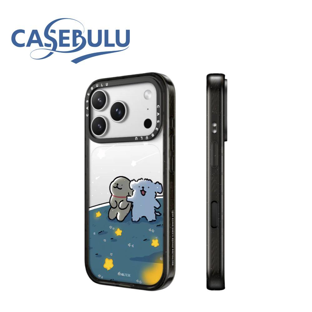 Акриловый чехол с рисунком щенка для iPhone 17 Pro Max/16 Pro