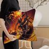 Ghost Rider Personalized Picture Text Home Decorative Pillows Household Gifts 45x45cm