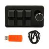 Mini 6 Key Keypad with Knob Hot Swappable Blue Switch Mechanical Keyboard Macro Programming