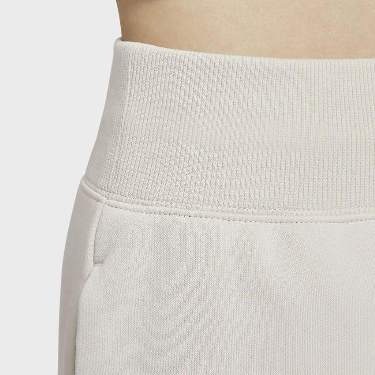 Nike Спортивная одежда Phoenix Флис Однотонный Флисовая подкладка Облегающий крой Удобный Средняя длина Повседневные Короткие юбки Женские FV6319-104