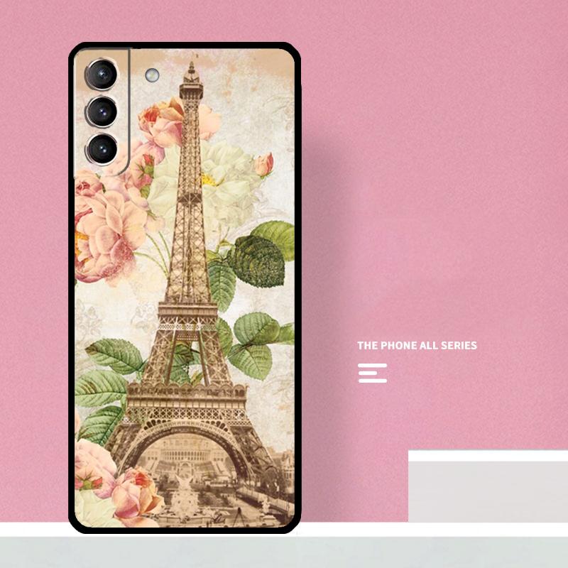 Paris Eiffel Tower Phone Case For Samsung Galaxy S24 S26 Ultra S20 S21 S22 S23 S25 Plus S10 S25 FE Cover Coque