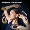 Умные Bluetooth-наушники Smart M144 с заушиной, полувкладыши, с двойным цифровым дисплеем