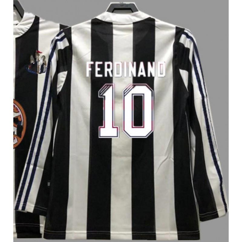Retro Newcastle United Football Jersey Short Long Sleeve Soccer Shirt Men Women Sports Training
