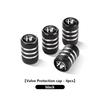 Hub Caps 4Pcs Car LOGO Tire Valve Cap Waterproof Auto Accessories For Alfa Romeo Giulietta GT 159 147 156 Mito Brera Giulia SpidEP3 