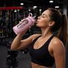 1.8 Glass Water Bottle for the Gym with Phone Holder