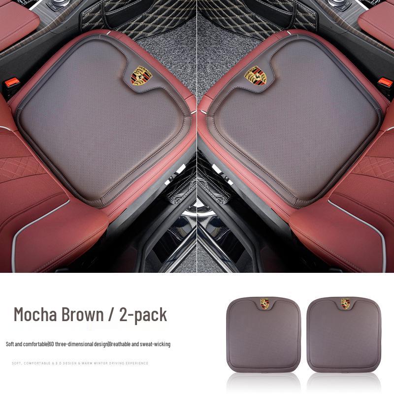 Porsche Seat Accessories: Year-Round Cushions & Lumbar Supports for Cayenne, Macan, Panamera, 718