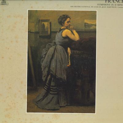 LP-пластинка ЖАН МАРТИНОН, НАЦИОНАЛЬНЫЙ ОРКЕСТР Д - Франк: Симфония ре минор FCCA841 ERATO 1983 Япония Классика Б/У