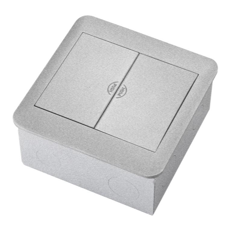 Multifunctional Flip-Open European/German/British Standard Floor Socket