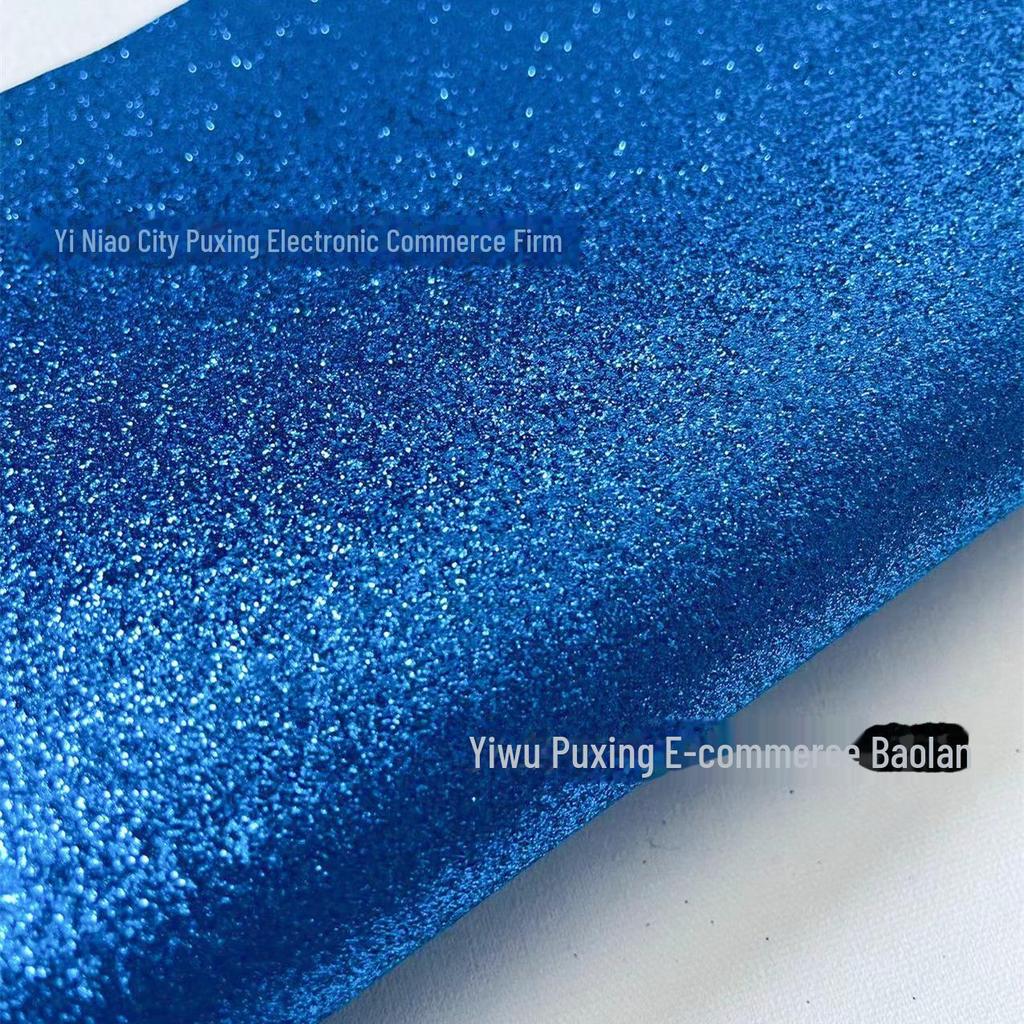 Блестящая ткань из искусственной кожи с градиентной радугой и золотисто-серебряными блестками