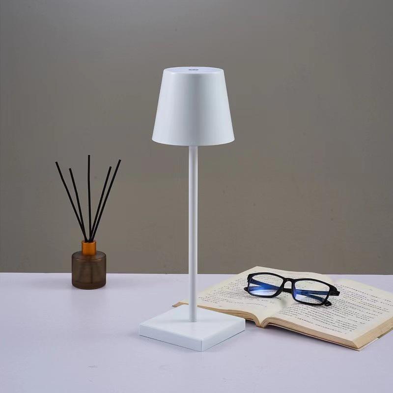 USB Rechargeable LED Table Lamp: Touch-Control Night Light for Outdoor & Indoor Atmosphere