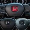 CPD1 ABS Cars Logo Front Grille Rear Trunk Emblem for Honda Accord Civic Type-R CRV HRV FIT Jazz Steering Wheel Stickers Accessories