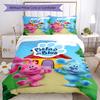 3pcs Blue's Clues Bedding Set Duvet Cover Closure Includes 1 Duvet Cover & 2 Pillowcases, Soft and Comfortable for All Seasons.