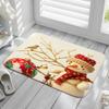 Christmas Series Door Mat Bathroom Floor Mat Kitchen Living Room Carpet