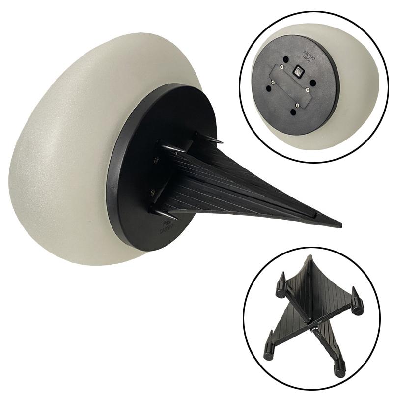 Солнечный светодиодный светильник на открытом воздухе светящийся булыжник лампа светящийся камень фестивальное освещение галька RGB садовый светильник дорожка садовый декор