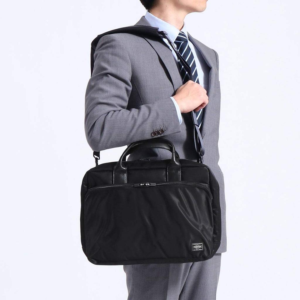 PORTER TIME Business Bag [Porter] 655-06168 Black/10