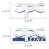 ABAC1 3D Metal Logo OPC Line Emblem  Astra Zafira Antara  Combo Corsa Meriva Insignia R Aglia Mokka X Accessories