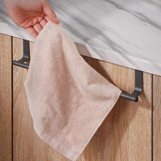 Держатель для кухонного полотенца Yousheng, вешалка для полотенец на дверь шкафа, грузоподъемность 5 кг, простая установка, вешалка для кухонных полотенец
