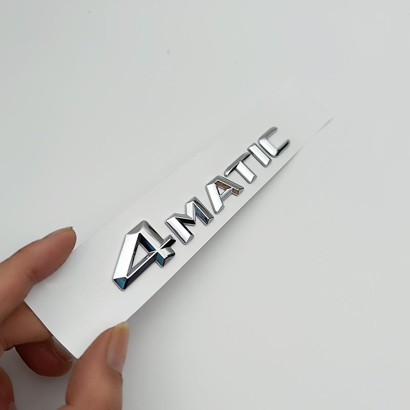 3D ABS B160 B180~B260 B280 Logo Badge Sticker Car Rear Trunk Emblem Decal Flat and stereoscopic two styles