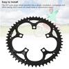 Steel Cycle Chainring 42T/52T Chain Wheel Sprocket for Tongsheng TSDZ‑2/TSDZ‑2B Mid Drive Motor