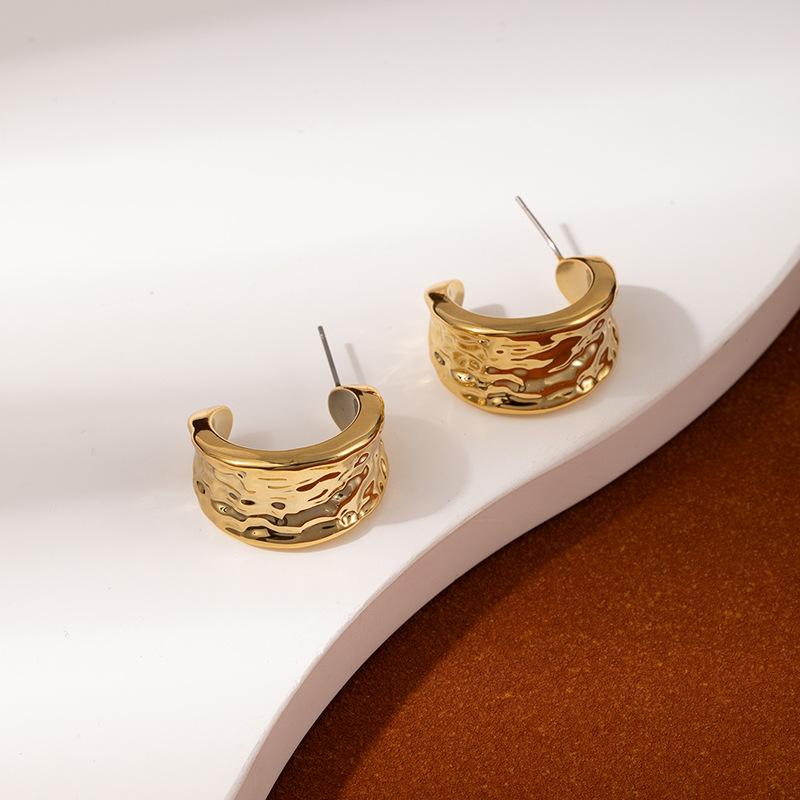Высококачественные Серьги-Листья с Текстурой Легкой Роскоши Металлический Стиль Персонализированные Трехмерные CCB Многослойные Преувеличенные Многослойные Серьги-Цветы