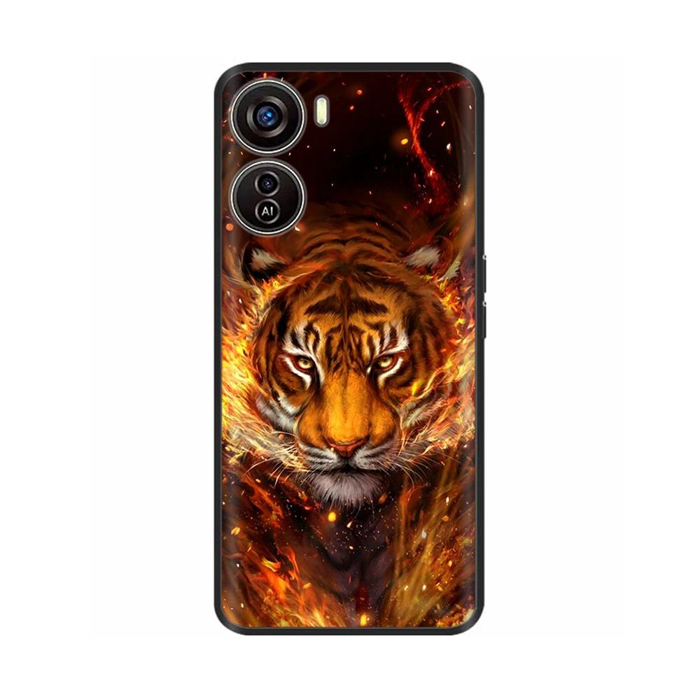 Чехол для ZTE Blade V50 Design 5G Мягкий силиконовый чехол для телефона для ZTE Blade V50 Design 4G 5G Ударопрочный корпус Задняя крышка Coque