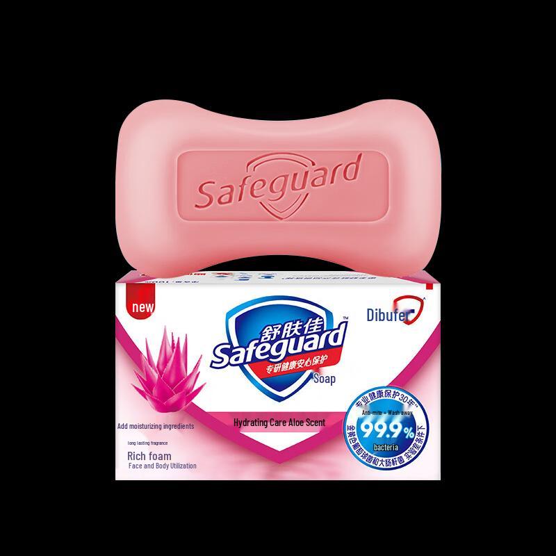 Мыло Safeguard Алоэ, Семейная упаковка, 3 x 100 г