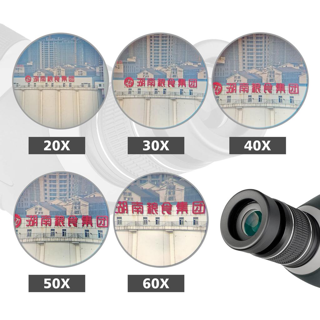 Ohhunt Telescope Field Scope Monocular Rifle Scope High Magnification Smartphone Telephoto Lens Spotting Scope Bird Watching Astronomical Observation