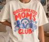 Overstimulated Moms Club Shirt, Funny Mom Shirt, Mom Life Tee, Comfort Colors T Shirt