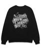 SHIRTER Свитшот Nothing Blur (Sls026) черный (Тип Б)